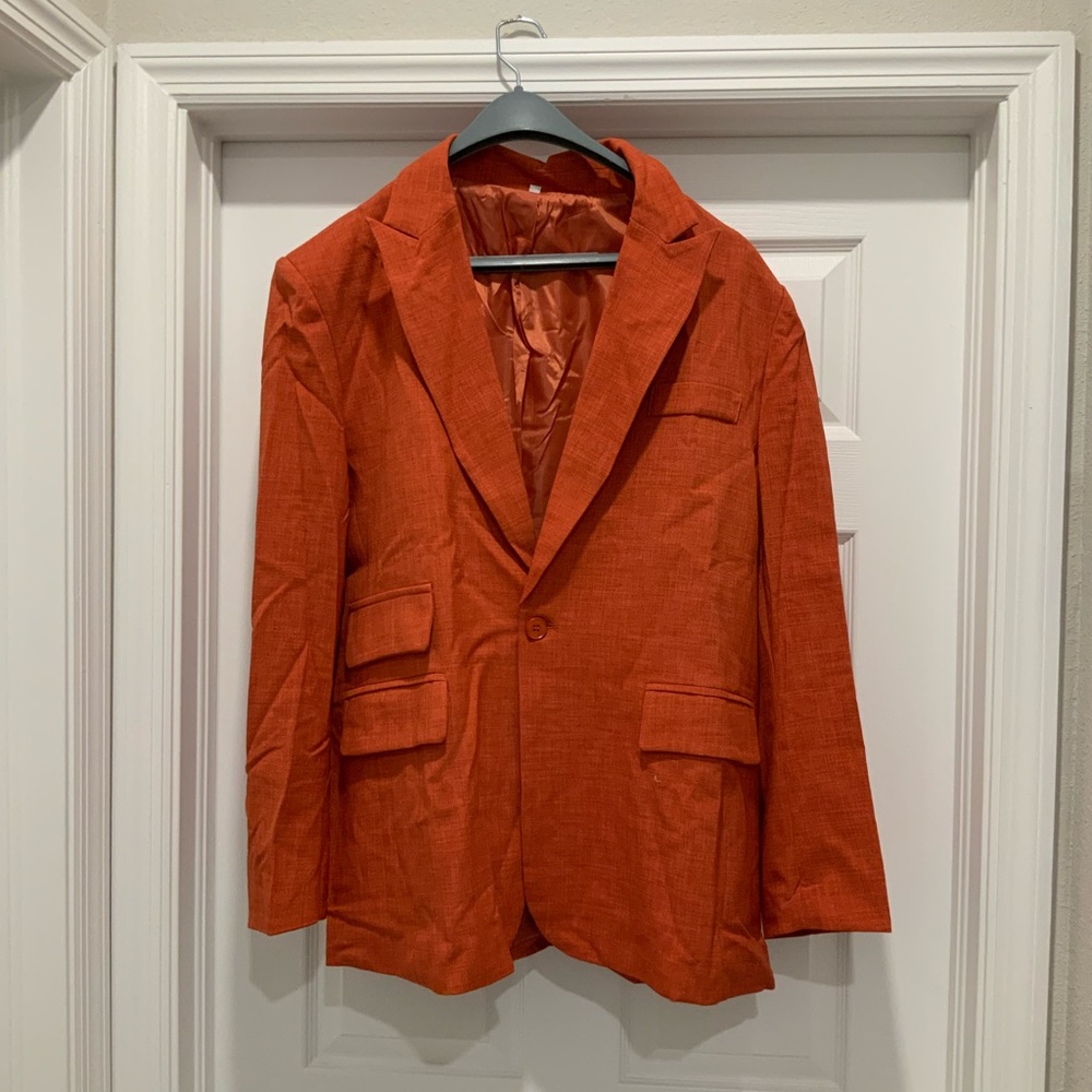 Men’s linen blend blazer.. new